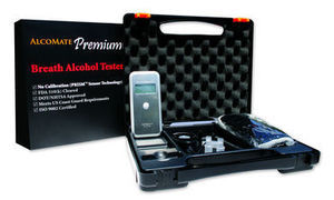 AlcoMate alcohol employment drug testing device.