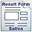2 PART RESULT FORM FOR SALIVA S﻿