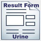 2 PART RESULT FORM FOR URINE S﻿