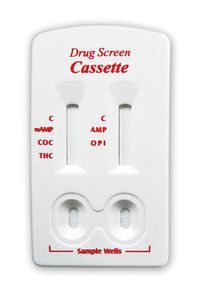 generic cassette 2panel 26a employee drug test kit