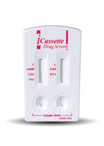 icassette 2panel 27a employee drug test kit