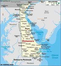 Delaware State drug alcohol testing and screening coverage area.
