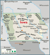Iowa State drug alcohol testing and screening coverage area.
