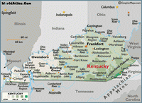 Kentucky State drug alcohol testing and screening coverage area.