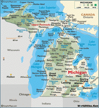 Michigan State drug alcohol testing and screening coverage area.