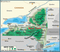 New York State drug alcohol testing and screening coverage area.