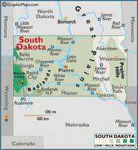 South Dakota State drug alcohol testing and screening coverage area.